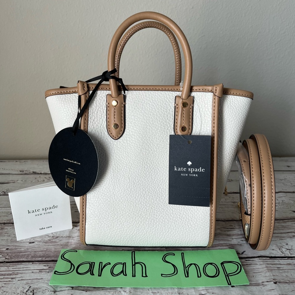 ♠️Kate Spade Ella Disney X KSNY Chip N Dale Mini Tote - Picture 2 of 13